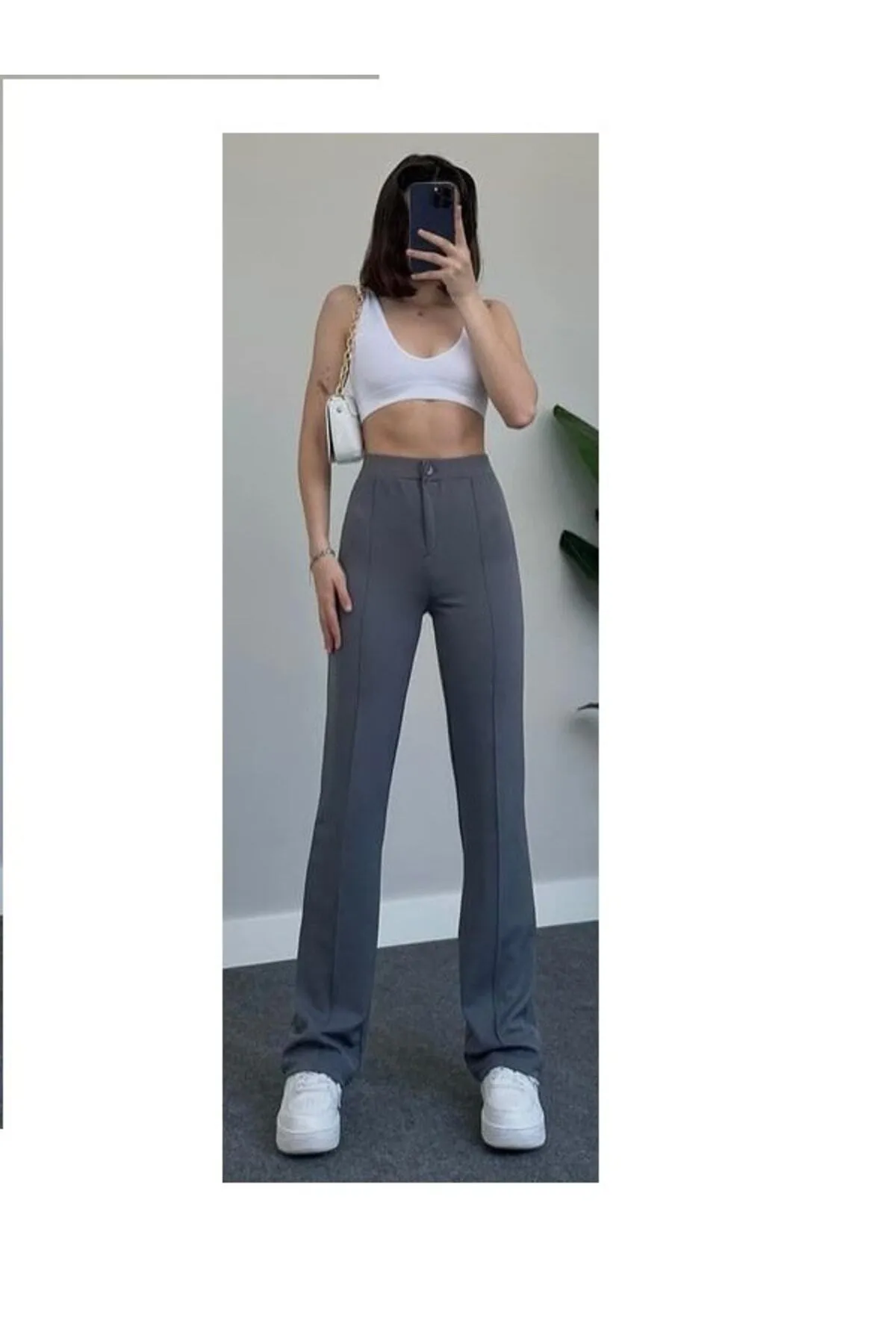 miyase life  Hose - Grau - Relaxed