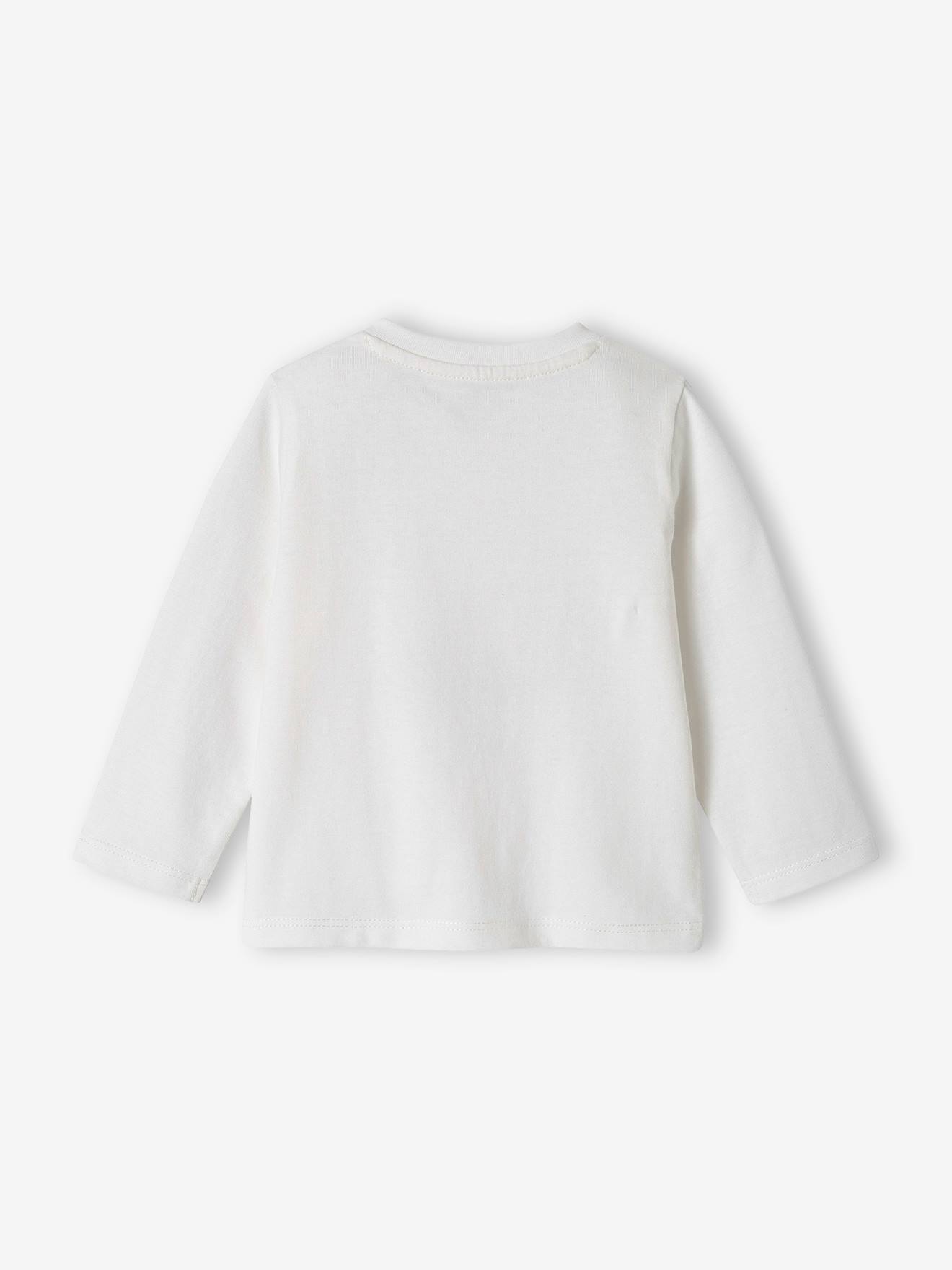 T-shirt fantaisie bébé garçon écru