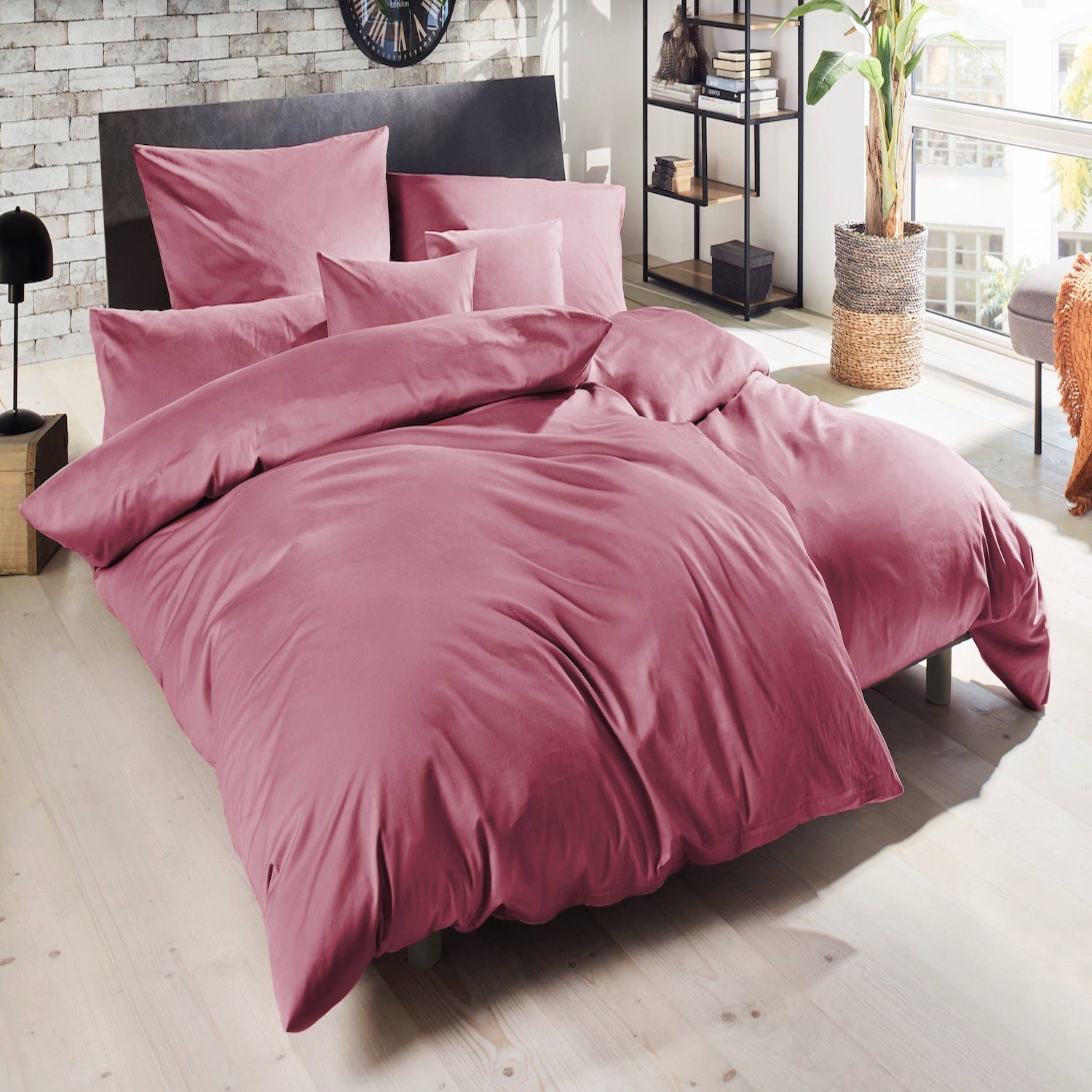 Bettwäsche Luxus Satin Bettwäsche - aus 100% Baumwolle/ Frühlingsbettbezug, Giantore