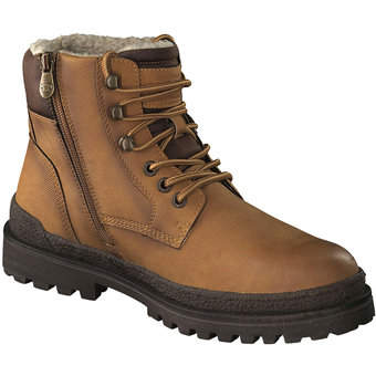 Tom Tailor Schnür Boots in gelb