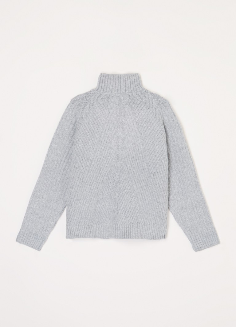 Pulover gros cu fermoar de la Sofie Schnoor