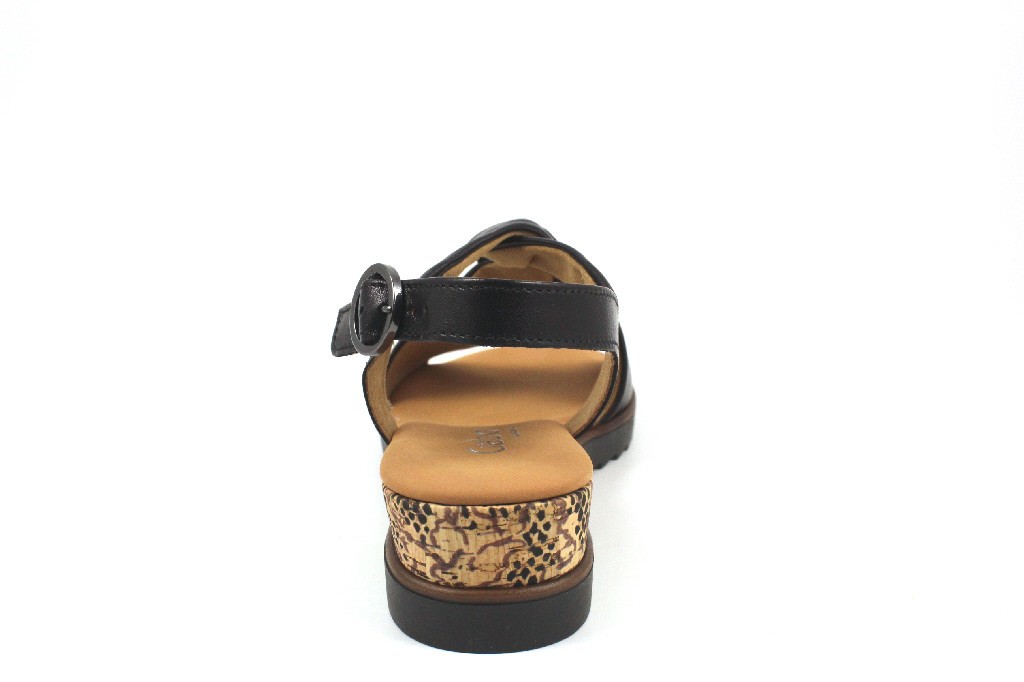 GABOR Klassische Sandalen schwarz Comfort 22