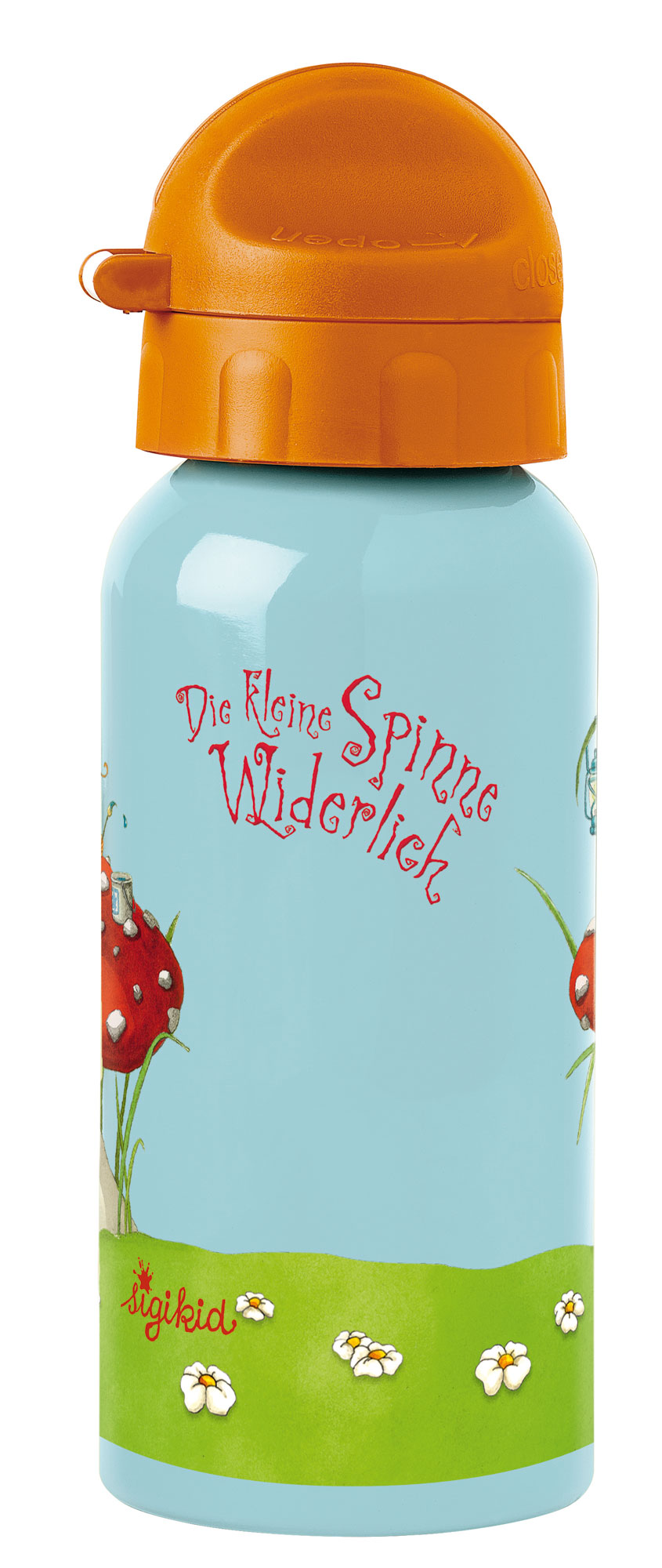 Edelstahl-Trinkflasche Die kleine Spinne Widerlich