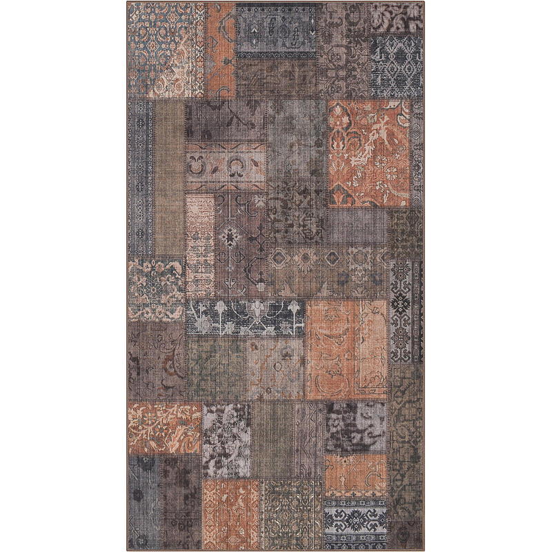 Home Gulvløper 80x150 cm brun Sevilla