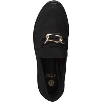 La Strada Slipper in schwarz