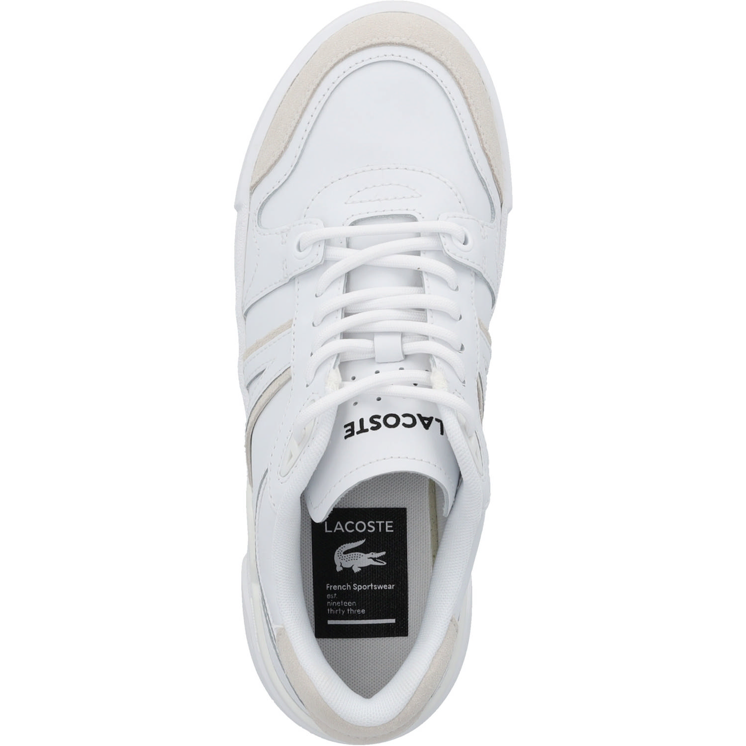 Lacoste L002 Evo 47SFA0055, Schnürschuhe, Damen, Weiß