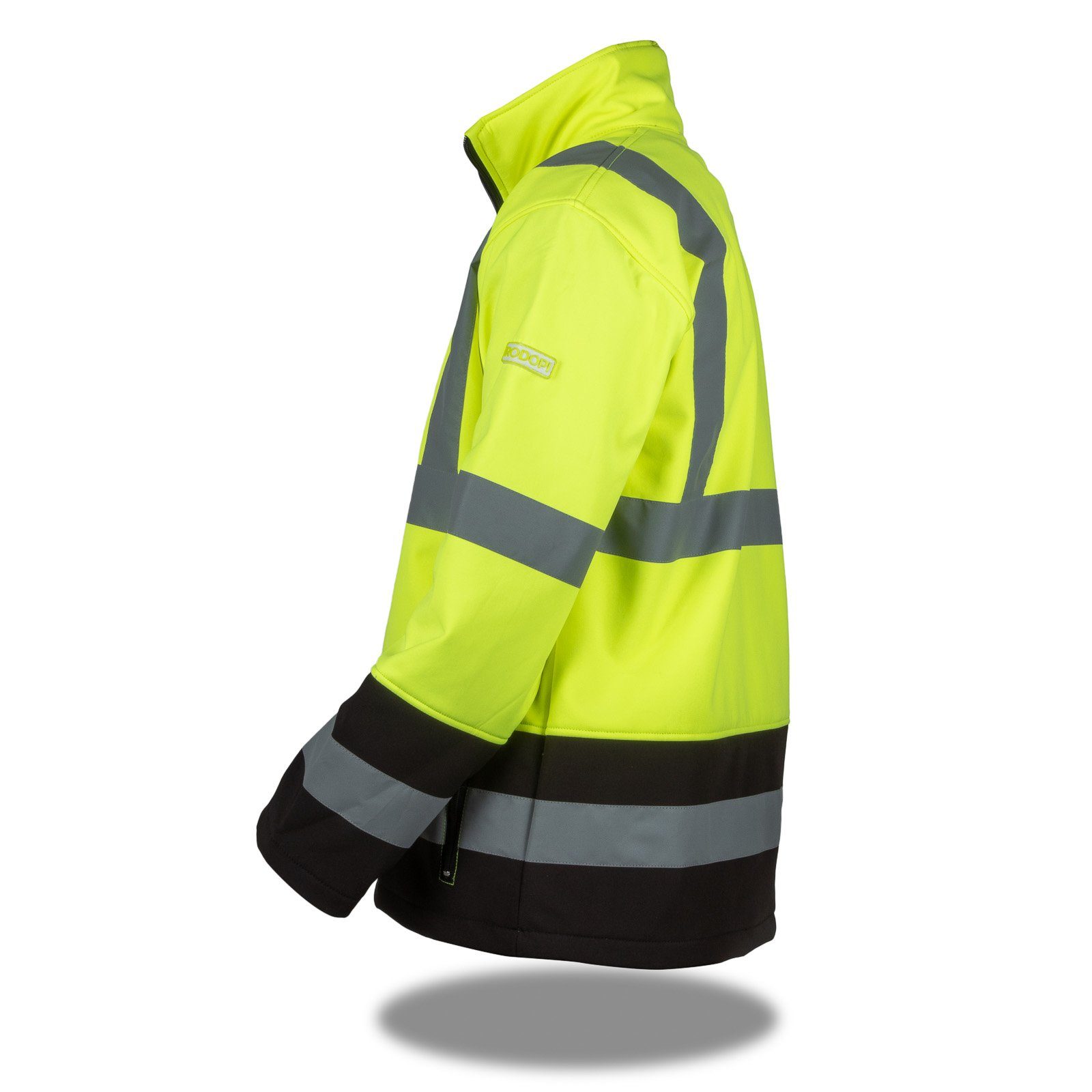 FSH Arbeitsjacke Rodopi reflektierende Softshell Warnschutzjacke in gelb-oder orange