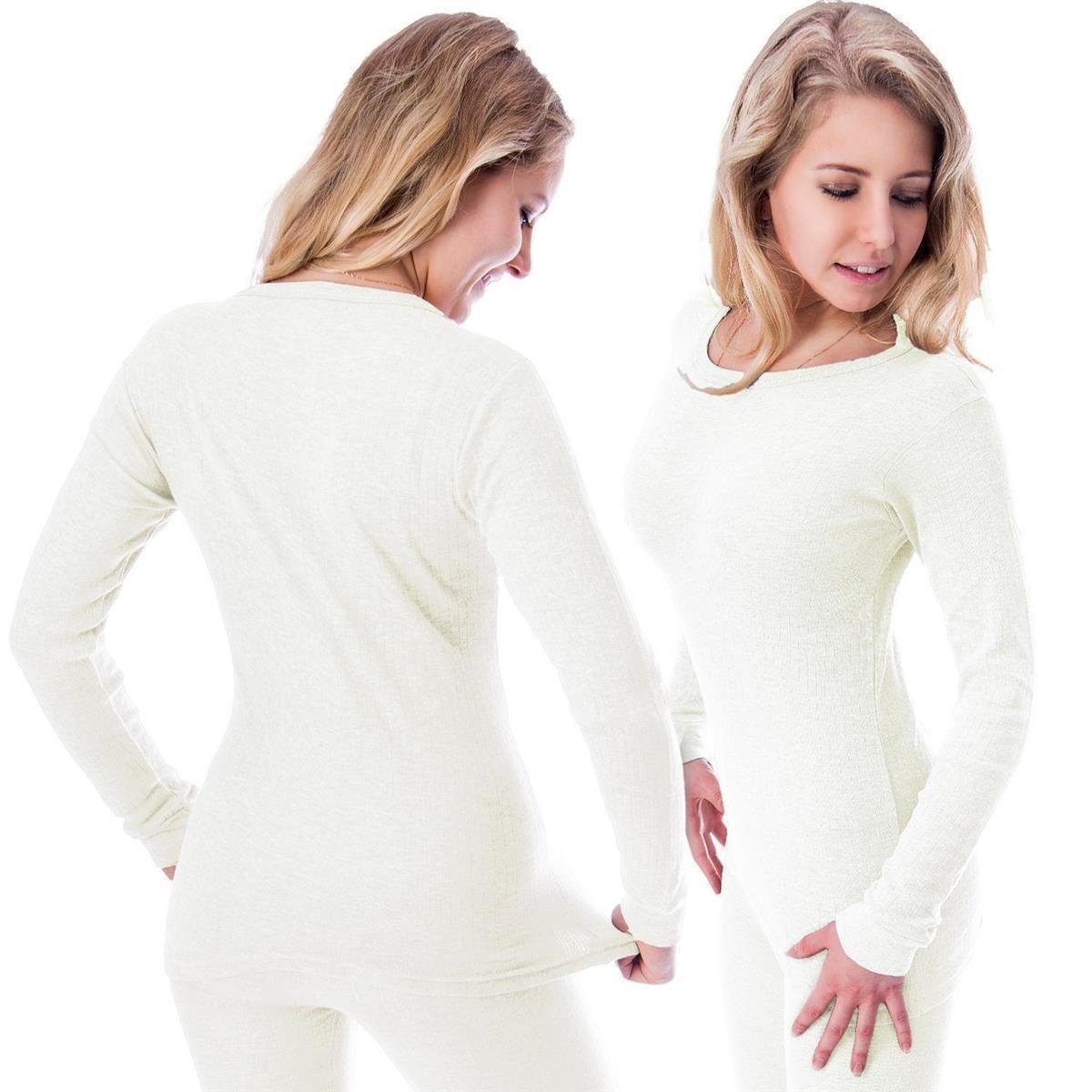 Black Snake Thermounterhemd cozy (Spar-Set, 2-St) Damen Unterhemden mit Innenfleece 2er-Pack