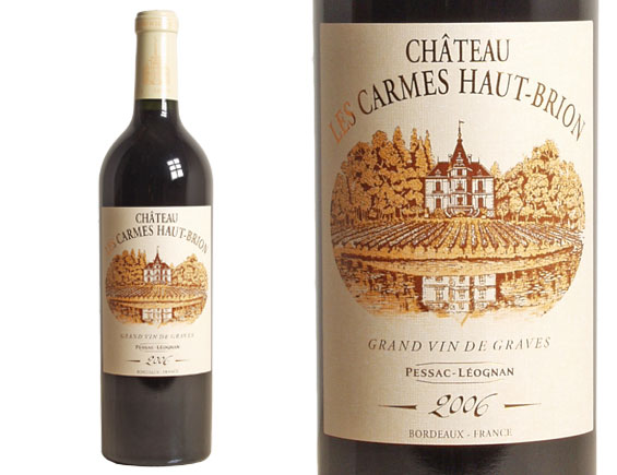 Château les Carmes Haut-Brion Rouge 2012, Cru Classé de Graves Bordeaux Pessac-Léognan