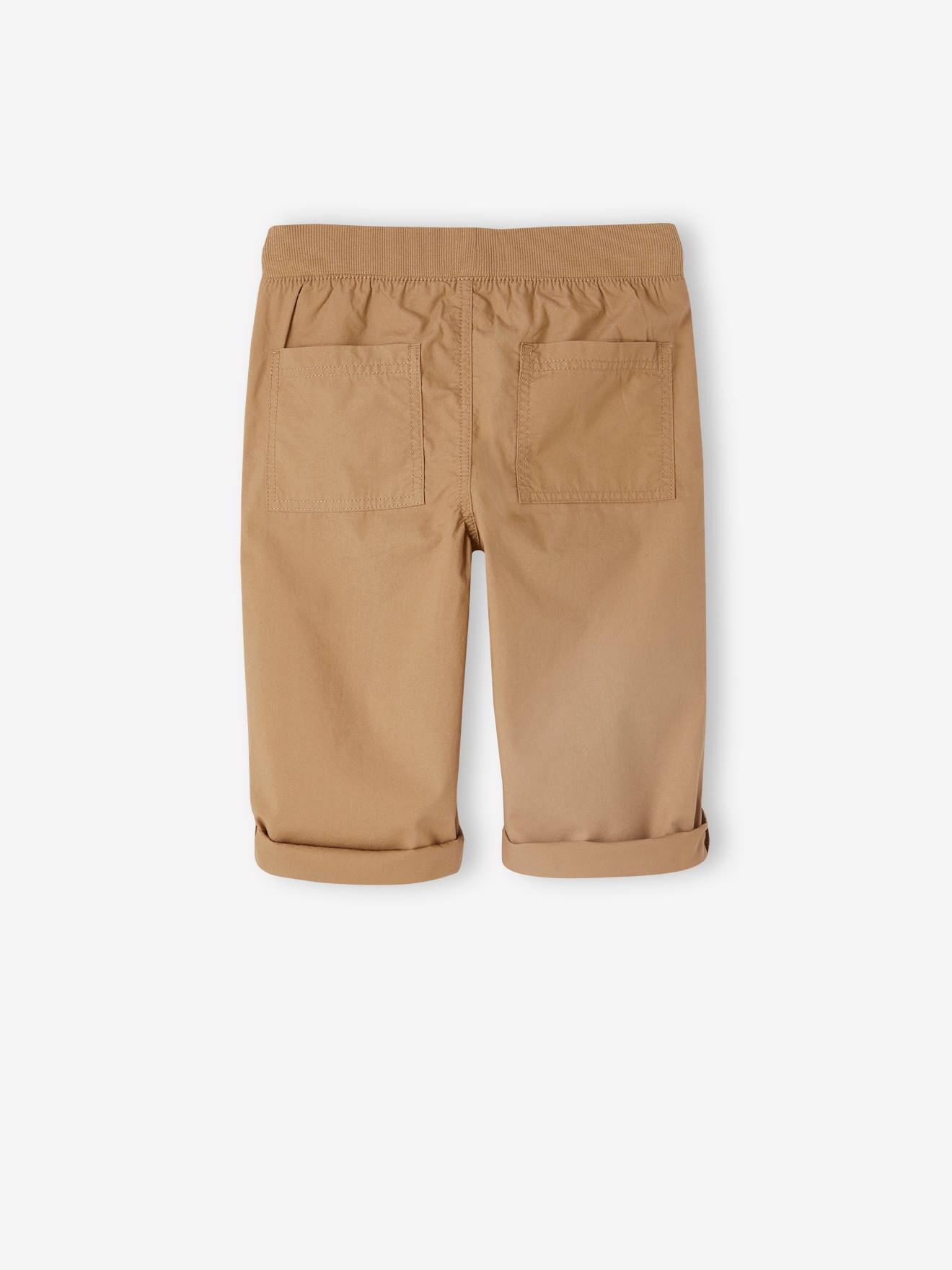 Vertbaudet Jungen 3/4-Shorts mit verstellbarer Länge - olivgrün