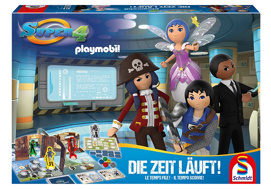 Spiel Super 4 - Die Zeit l&auml;uft!