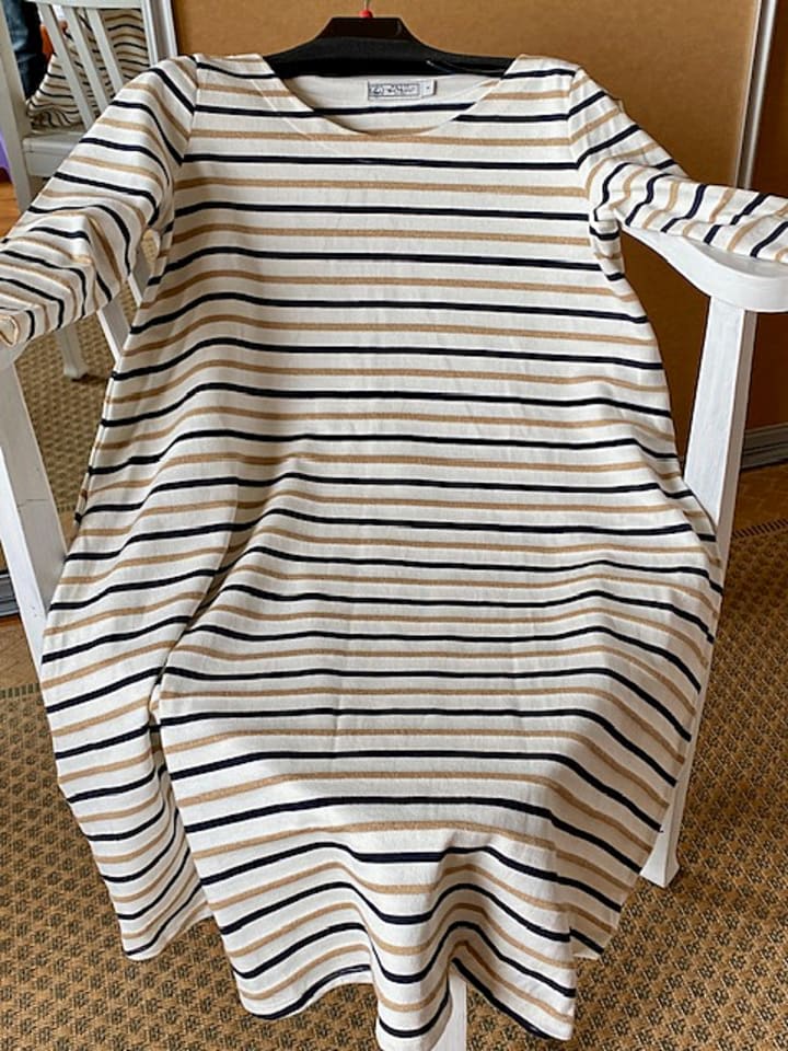 PETIT BATEAU Kleid in Creme günstig kaufen S