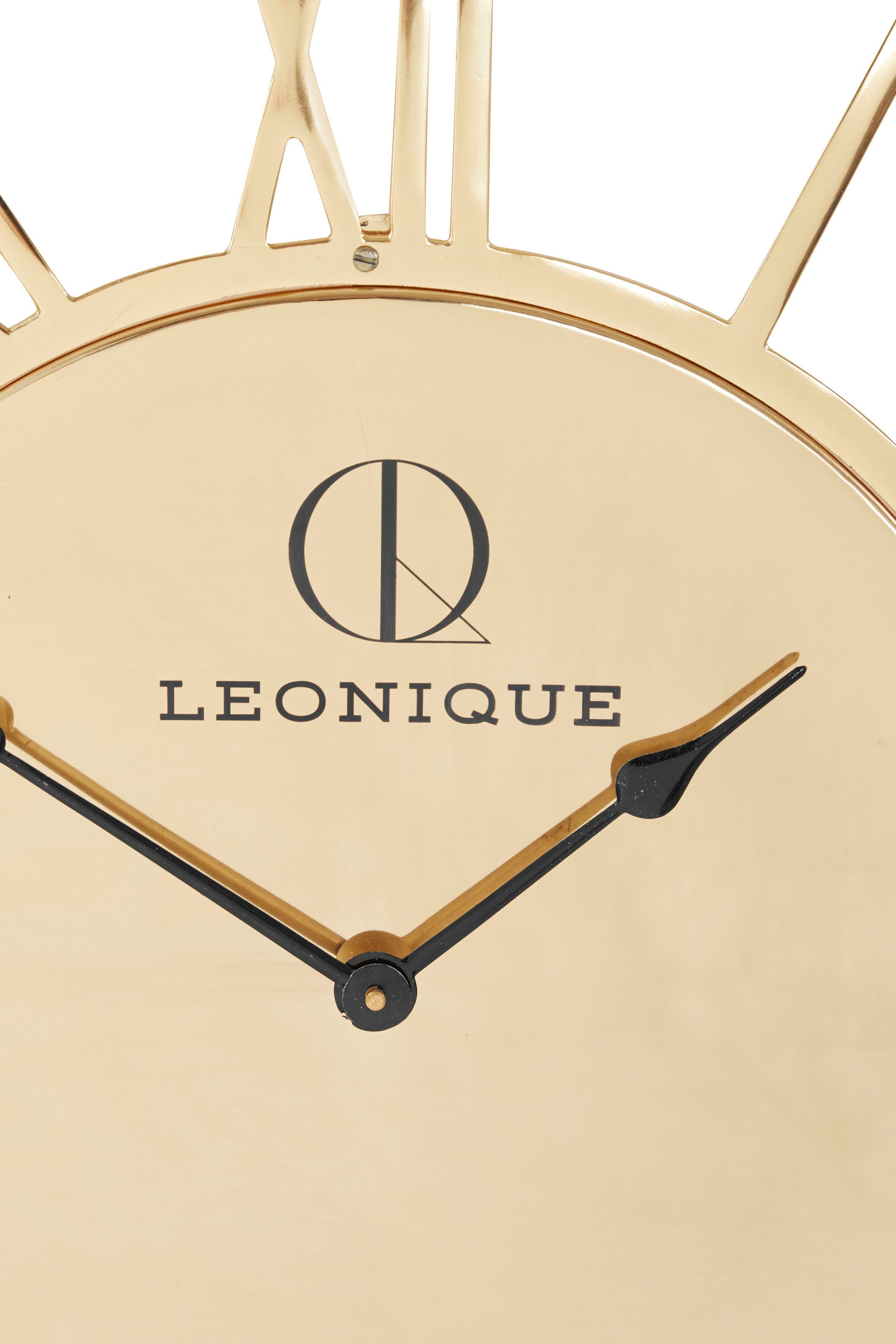 Leonique Wanduhr Leonique GOLD (römische Ziffern, 58 cm)