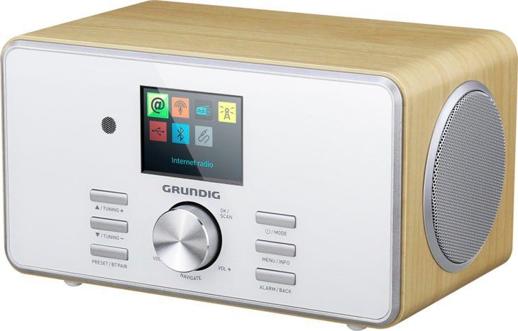 Grundig DTR 5000 X Internet-Radio (Digitalradio (DAB), FM-Tuner, FM-Tuner mit RDS, Internetradio, 14 W)