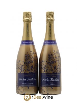 Champagne Nicolas Feuillate Brut Reserve Edition Limitée  - Lot de 2 Bouteilles