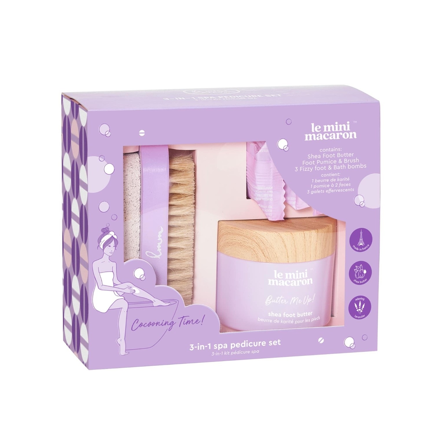 Cocooning Time 3-in-1 Spa Pedicure Set