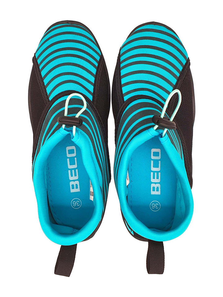 BECO the world of aquasports Wassersportschuhe BECO in schwarz-türkis günstig kaufen