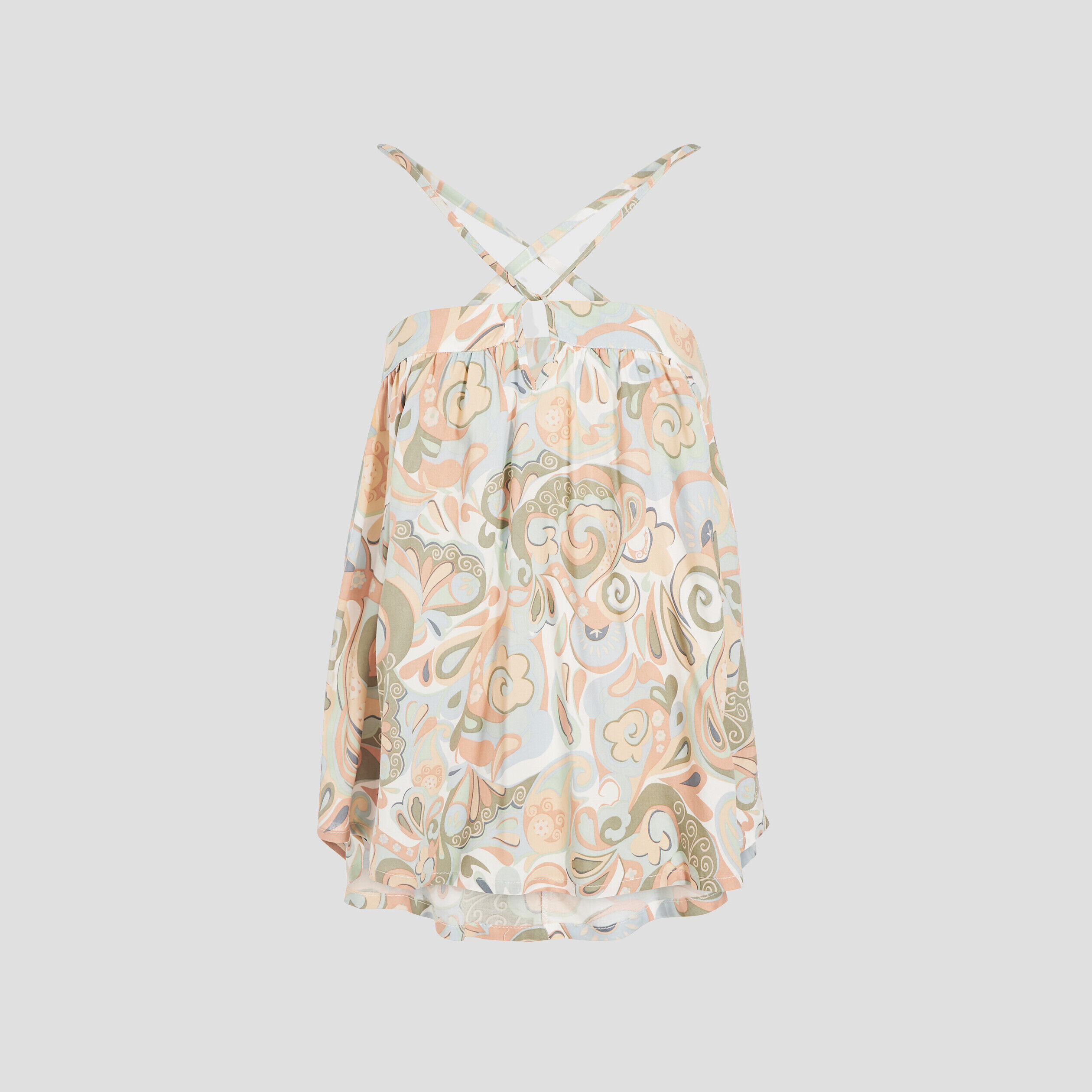 Blouse bretelles fines blanc femme | Cache Cache