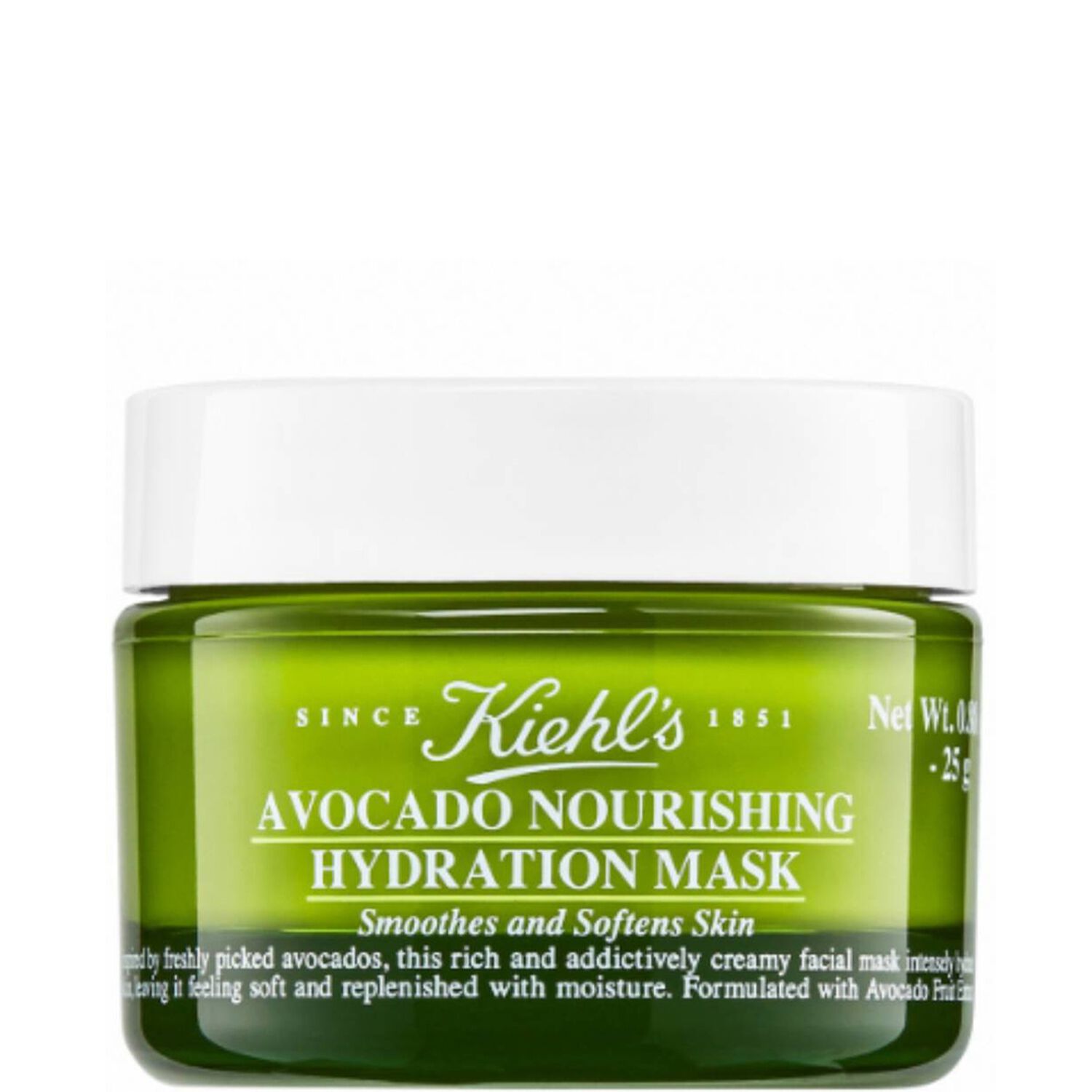 kiehl's Avocado Nourishing Hydration Mask Masque hydratant et nourrissant à l'avocat