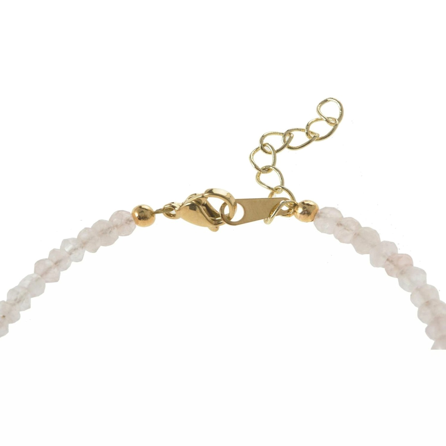 Armband 'Barock Zuchtperle und facettierte Rosenquarze'