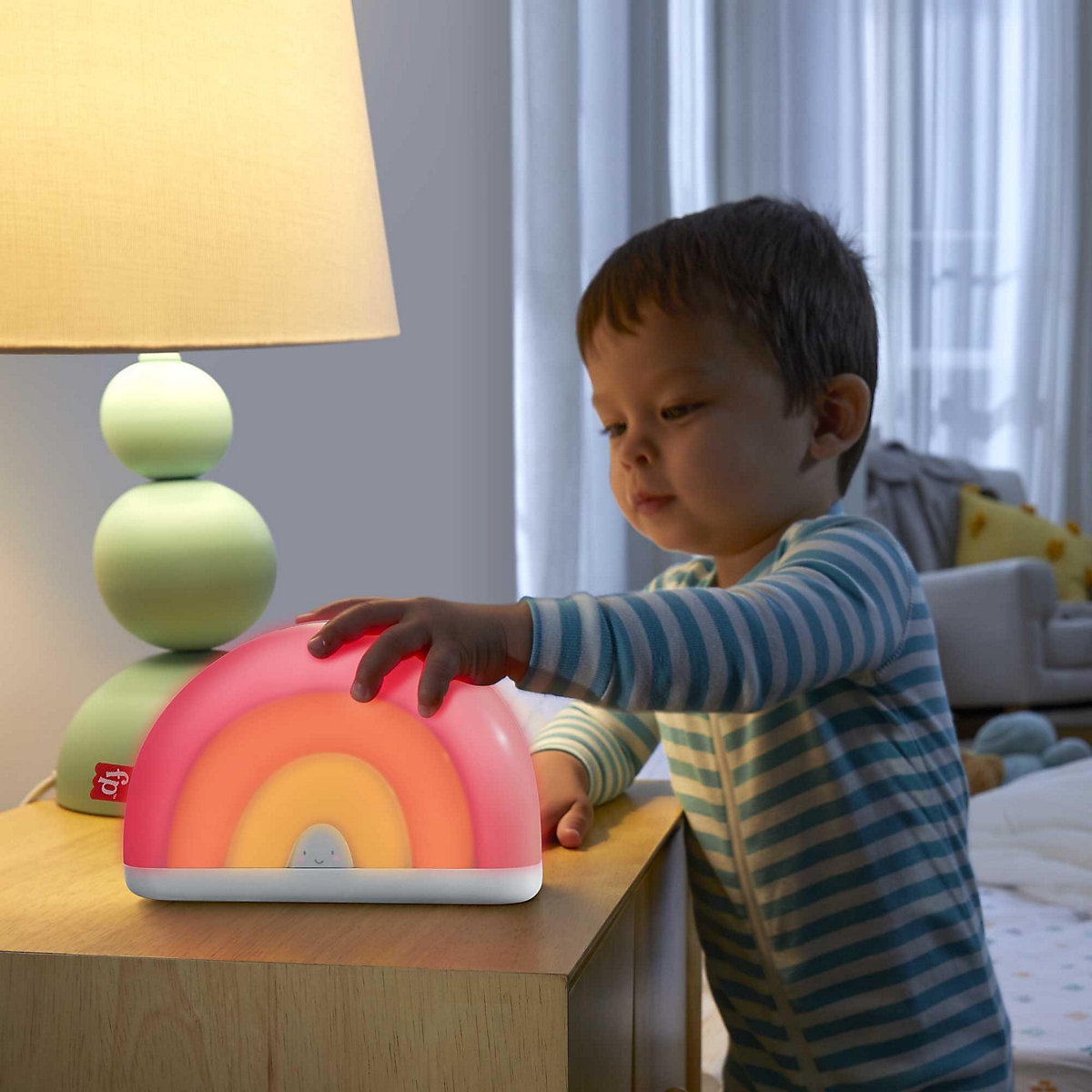 Fisher-Price Sonnenuntergang Nachtlicht & Spieluhr mit Musik und Lichtern
