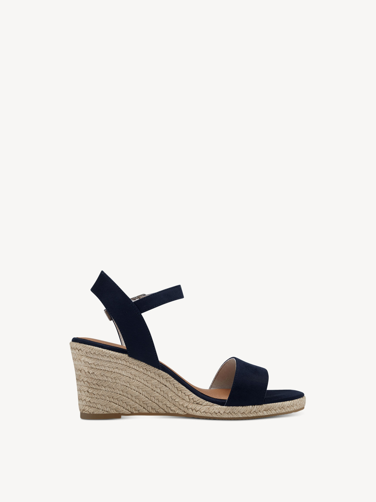 Sandale à talon - bleu