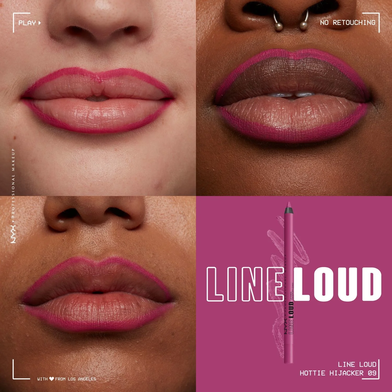 Lip Line Loud læbeblyant - Læbeblyant