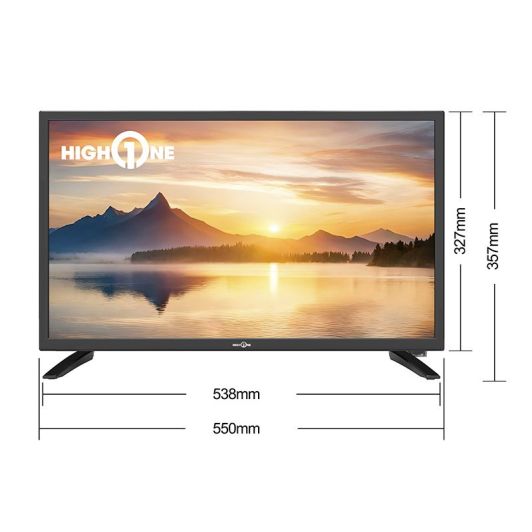 HIGH ONE HI2423HD-MM - Téléviseur HD 24 pouces 12 volts