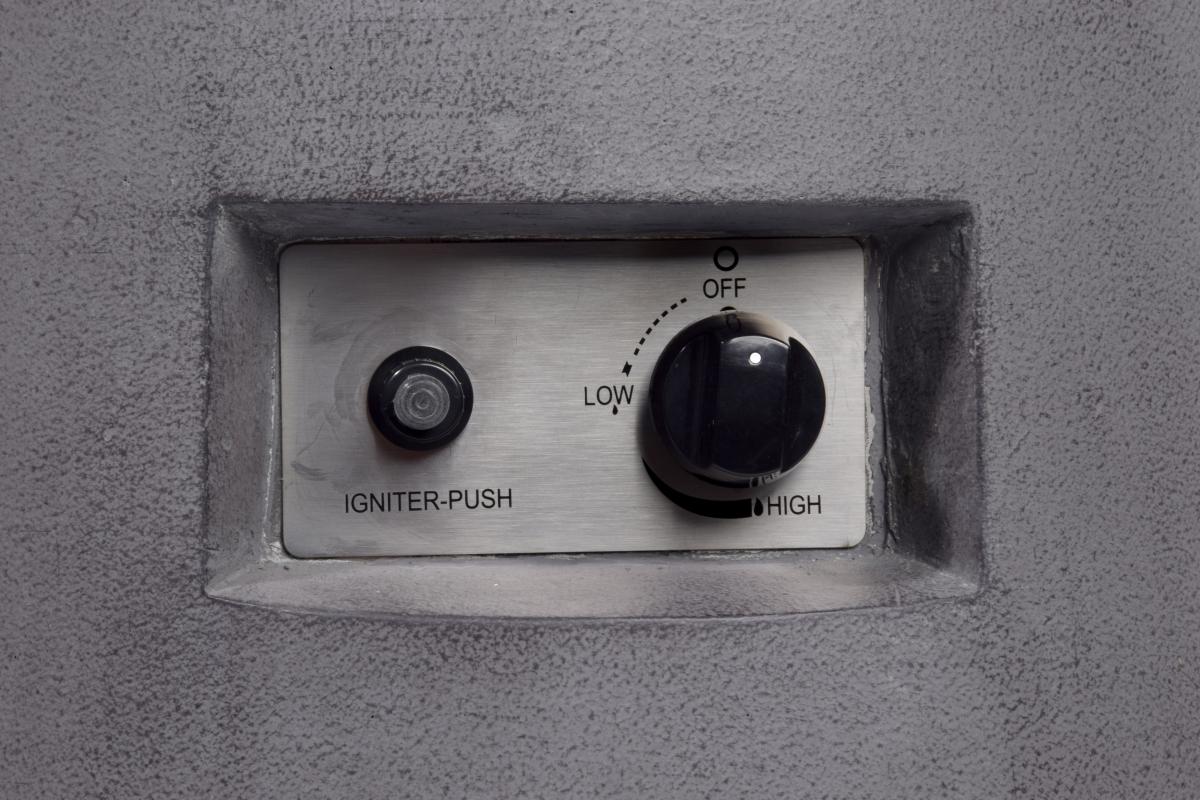 dobar Outdoor Lava-Ofen Stellar mit Lavasteinen
