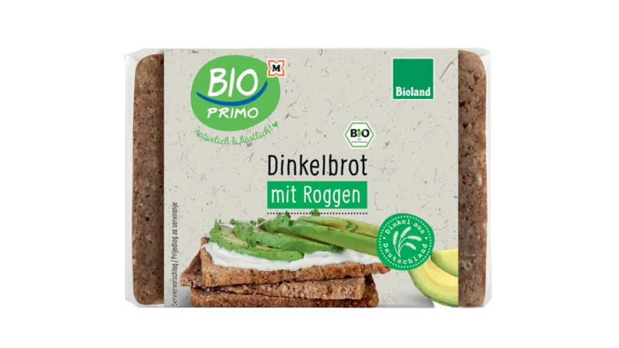 BIO PRIMO Bioland-Dinkelbrot 500 g