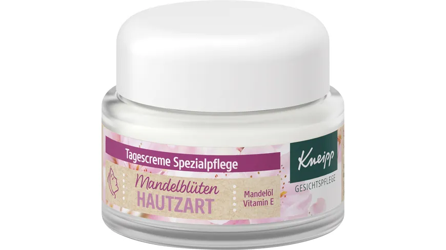 Kneipp Tagescreme Spezialpflege Mandelblüten Hautzart 50 ml