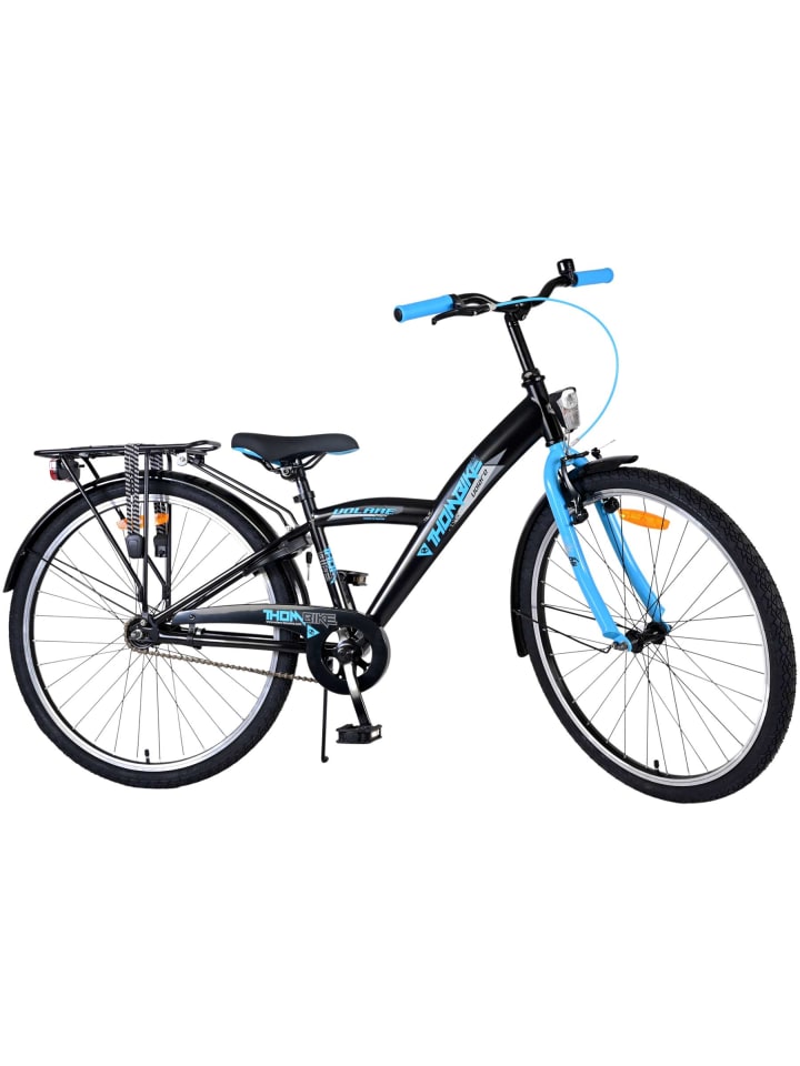 Volare Kinderfahrrad Thombike für Jungen 26 Zoll Kinderrad in Schwarz Blau 9 Jahre günstig kaufen onesize