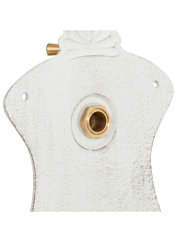 relaxdays Wandbrunnen in Weiß - (B)24,5 x (H)42 x (T)11,5 cm günstig kaufen onesize