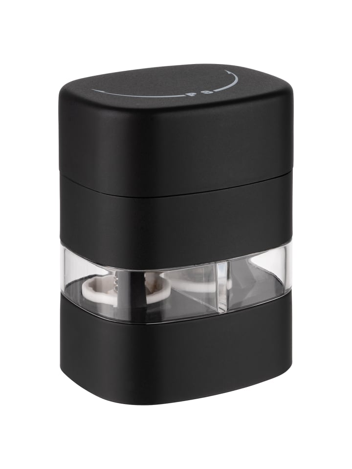 APS 2 in 1 Salz u. Pfeffermühle in schwarz, 6 x 5 cm, H: 8 cm              günstig kaufen onesize