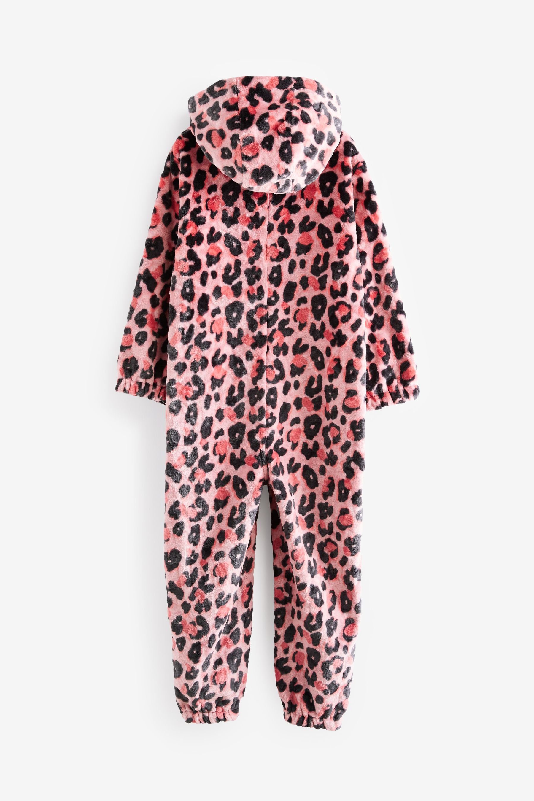 Next Fleeceoverall Fleeceoverall mit Animalprint (1-tlg)
