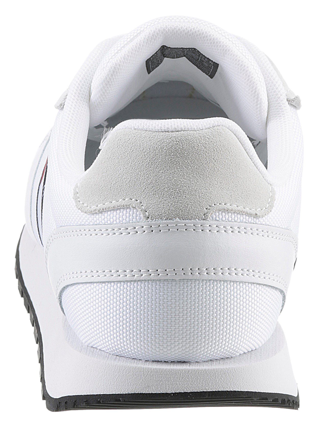 Tommy Jeans RETRO LEATHER TJM ESS Sneaker mit großer Logoverzierung