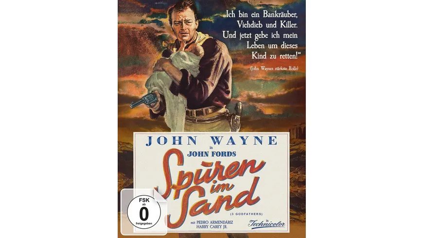 Spuren im Sand (John Wayne) (Mediabook)  [2 BRs]