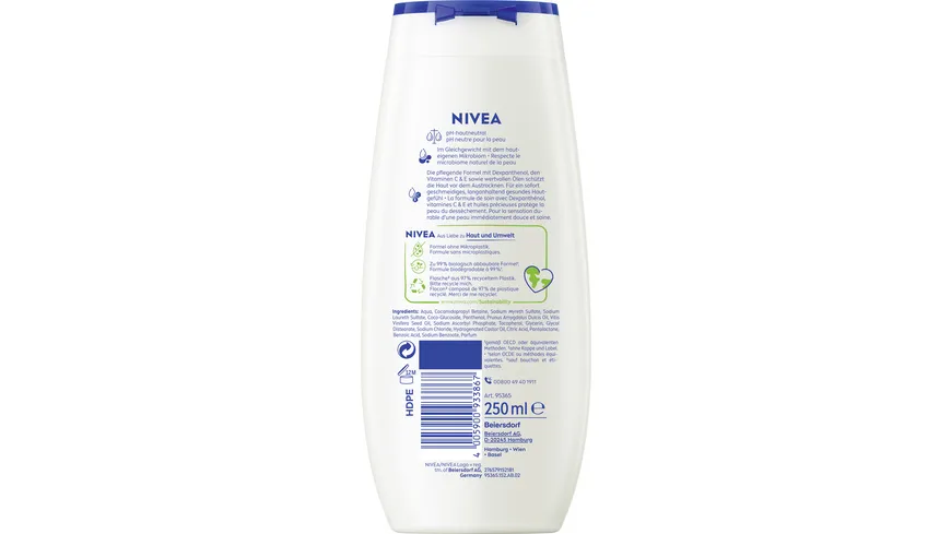 NIVEA Pflegedusche Creme Protect & dexpanthenol 250 ml