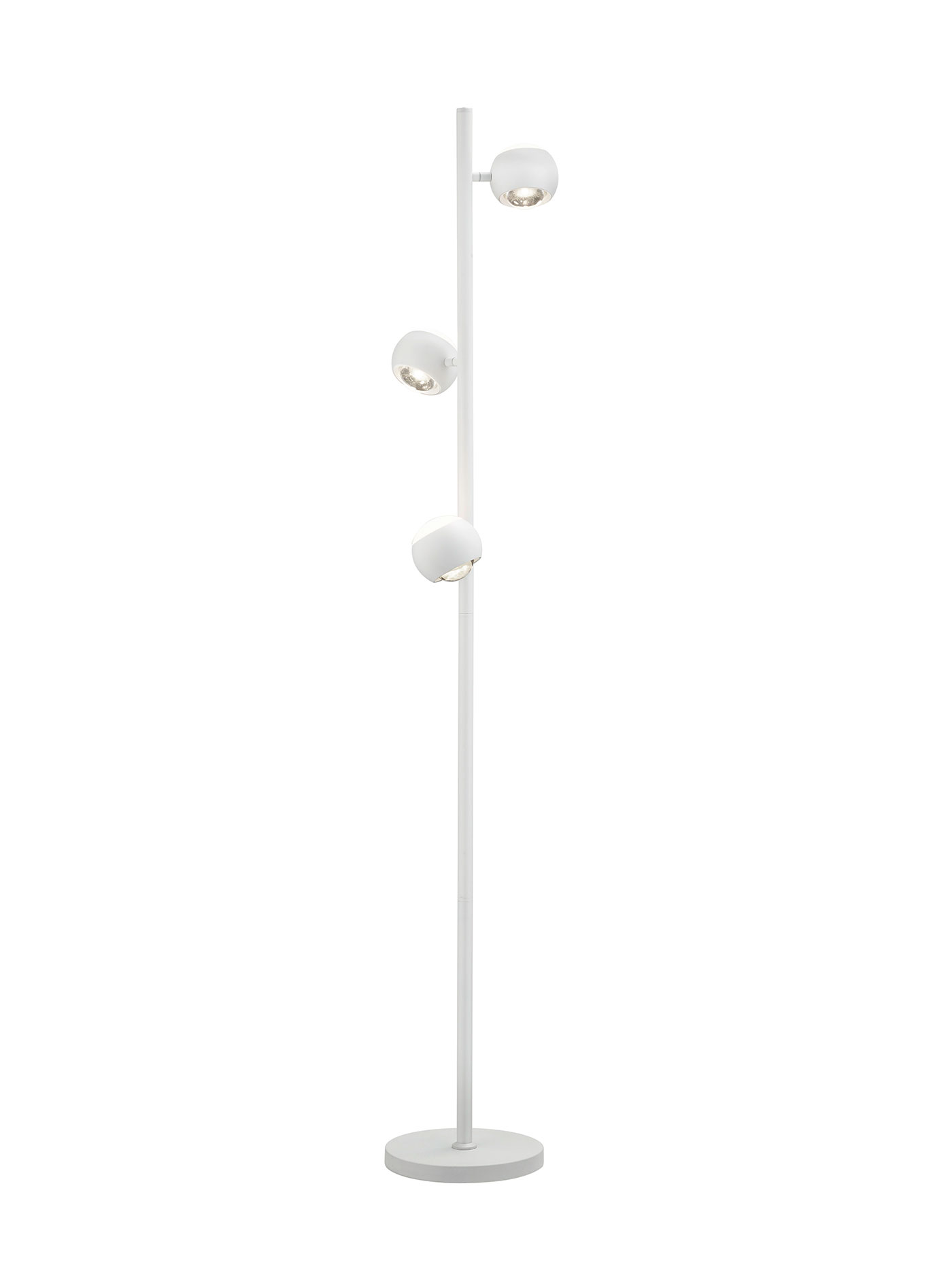 MusterringLED-Stehleuchte 3flg