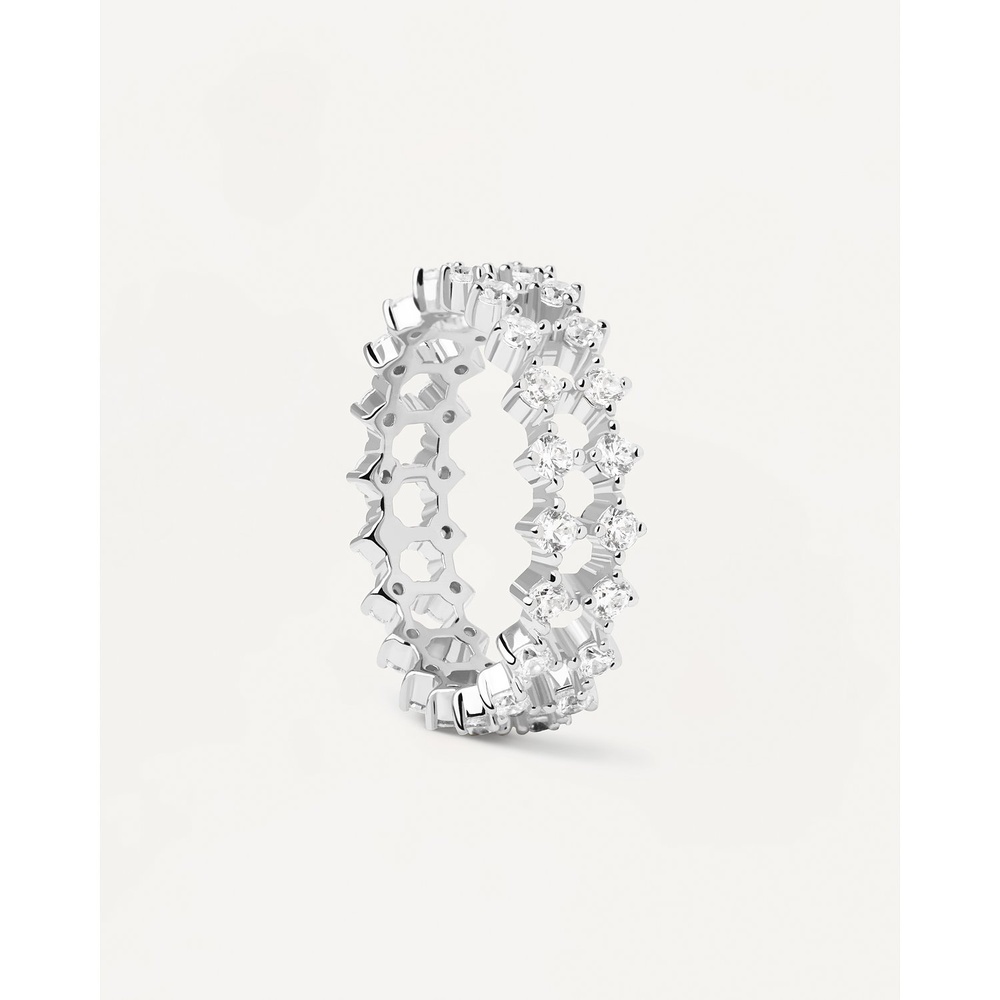 P D Paola Bague pour femme 925 Argent argent Bague