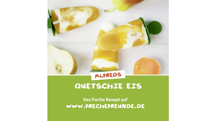 Freche Freunde Fruchtpüree Quetschie Banane, Apfel, Erdbeere & Himbeere 100 g