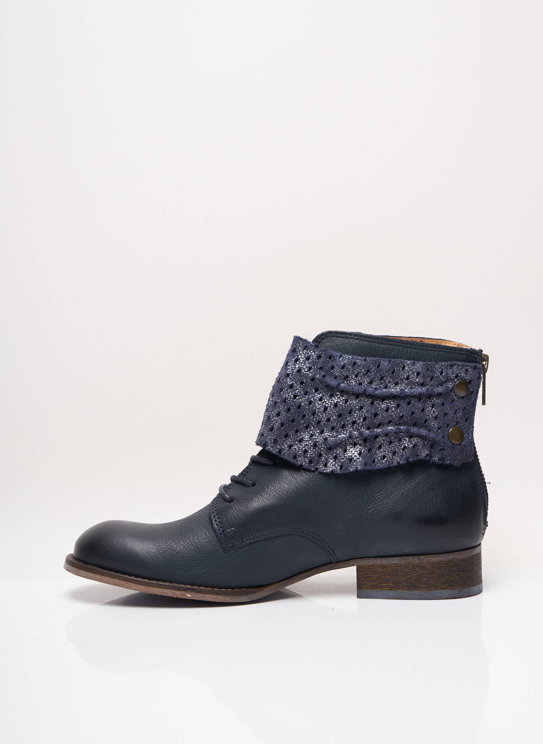 Kickers Bottines Femme couleur bleu