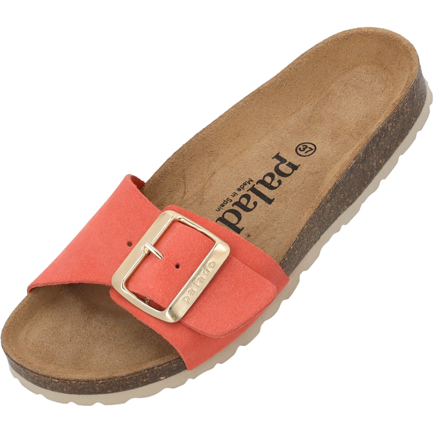 Palado Malta EGS Suede Premium Leather, Pantoletten, Damen, Orange