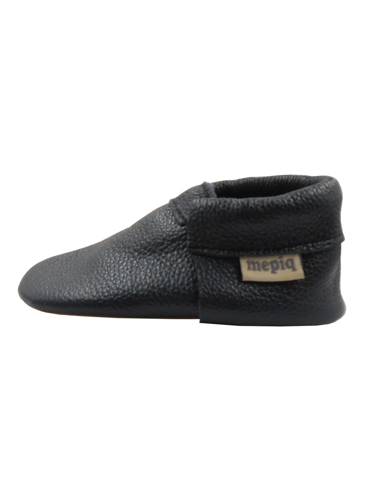 Yalion Baby Leder-Krabbelschuhe in Dunkelblau günstig kaufen