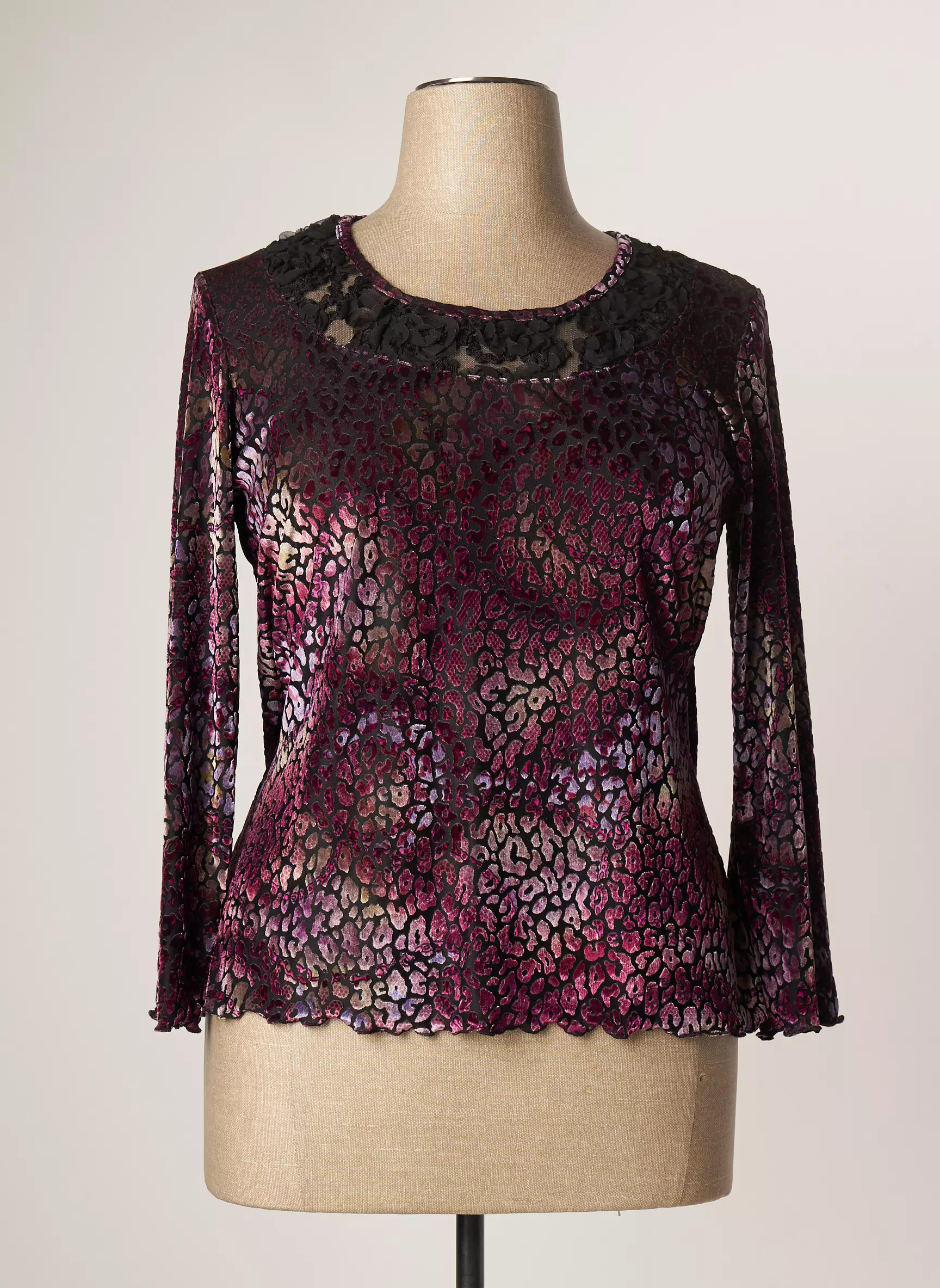 Parisienne Tops Femme couleur violet