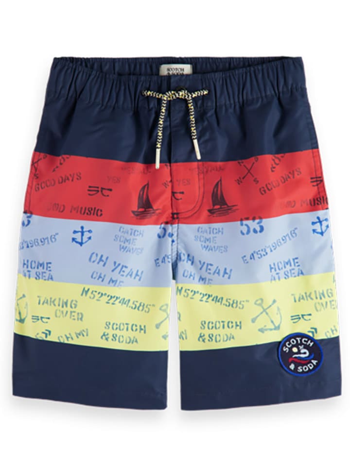 Scotch & Soda Badeshorts in Bunt günstig kaufen