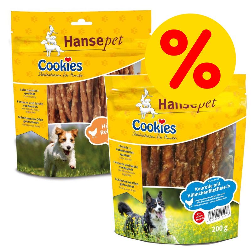 Mix-Sparpaket Cookies Delikatess Hundesnack