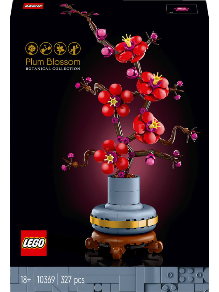 LEGO Bausteine Set Icons Botanical Pflaumenblüte, ab 18 Jahre günstig kaufen onesize
