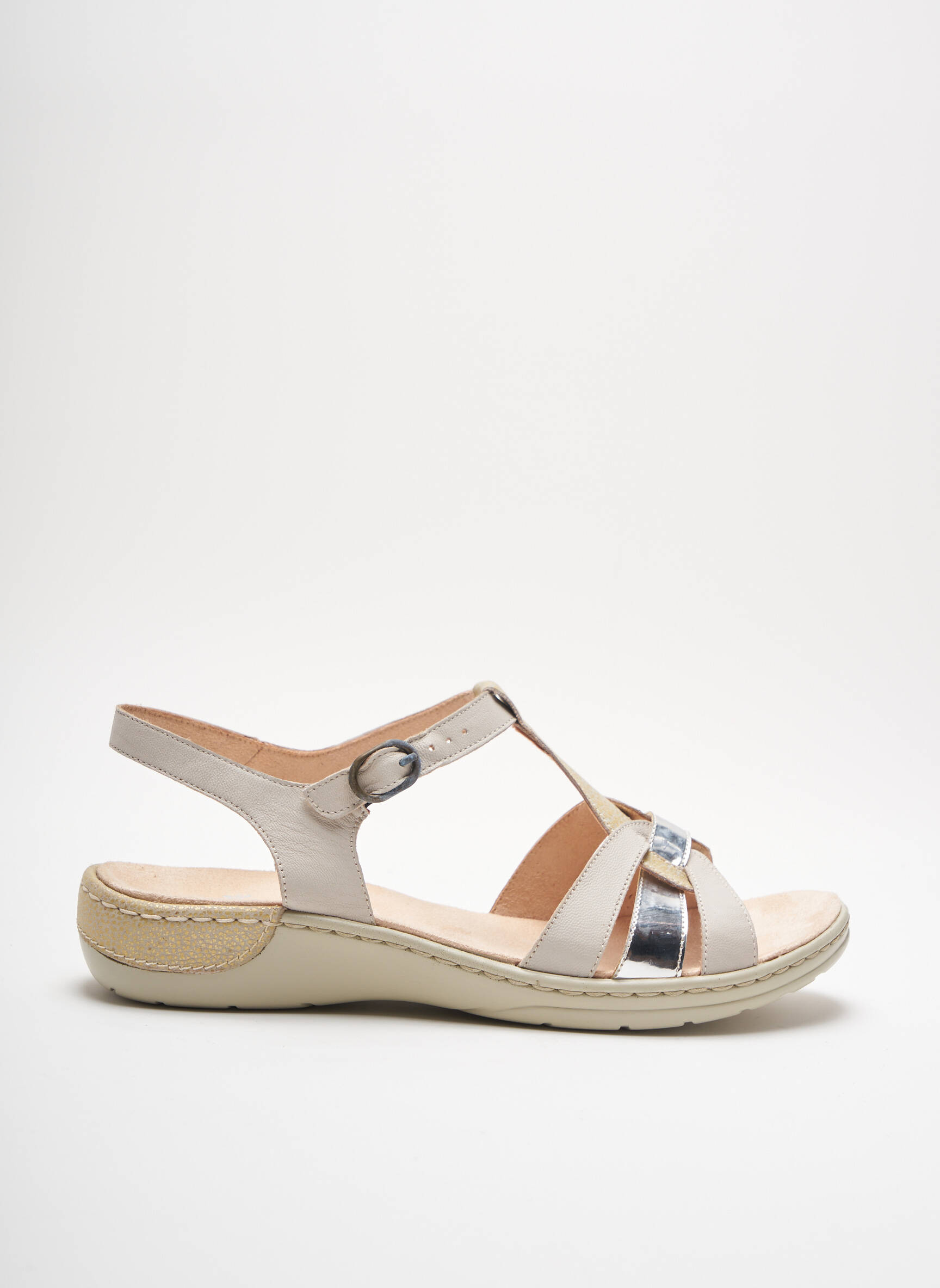 Pedi Green Sandales Nu Pieds Femme couleur beige