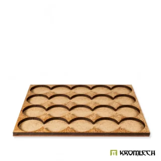 Kromlech Bases - Infantry 5x4 Round Base Adapter Tray (1)